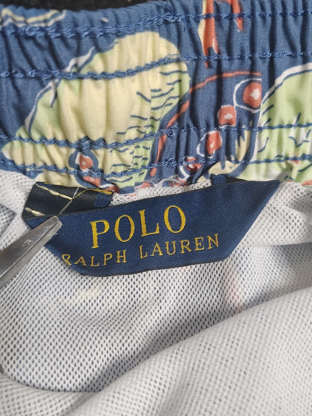 Polo Ralph Lauren Tropical Hawaiian Style Men’s Swim Shorts Light size XL